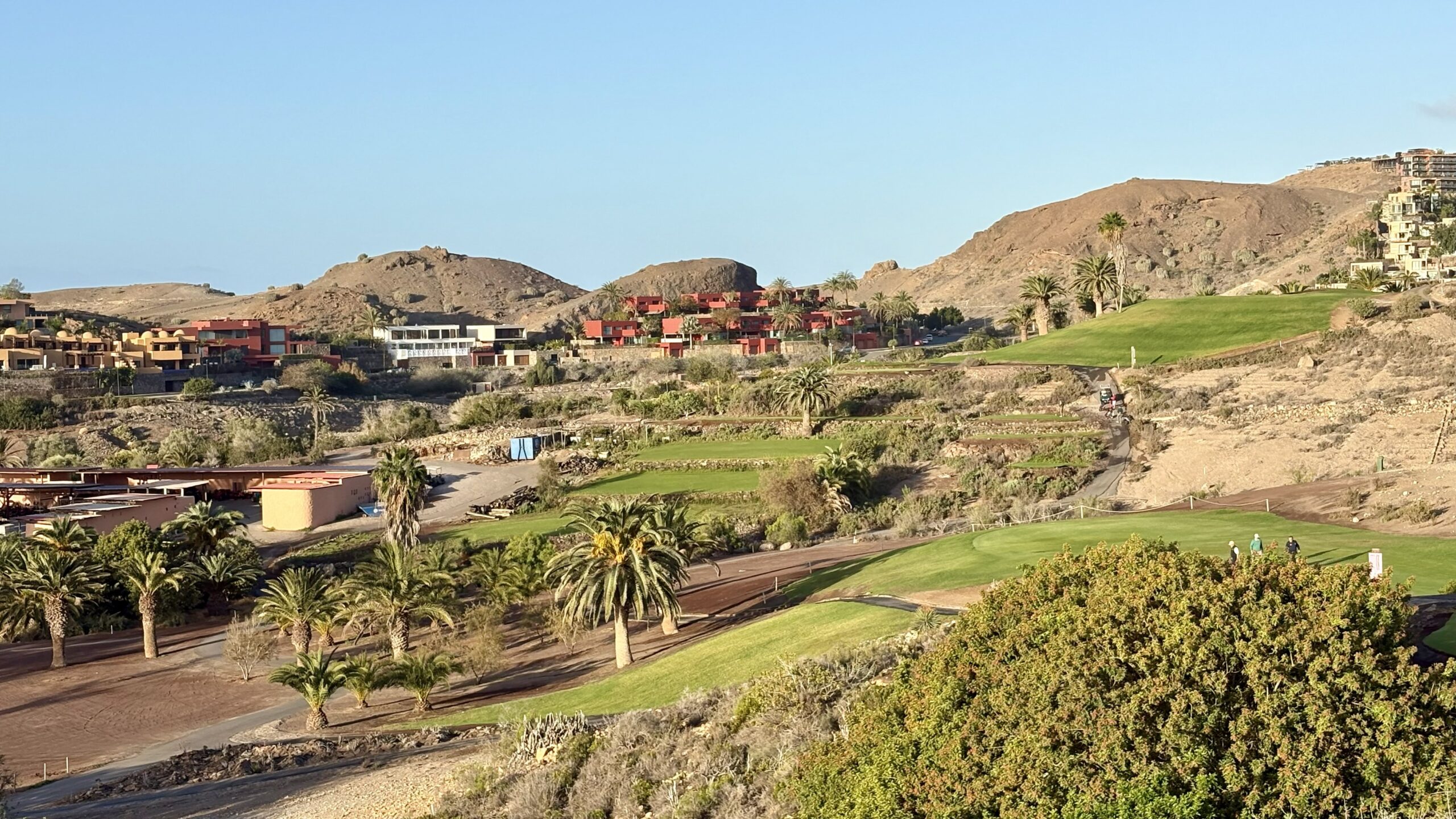 Salobre Golf – east view across the course