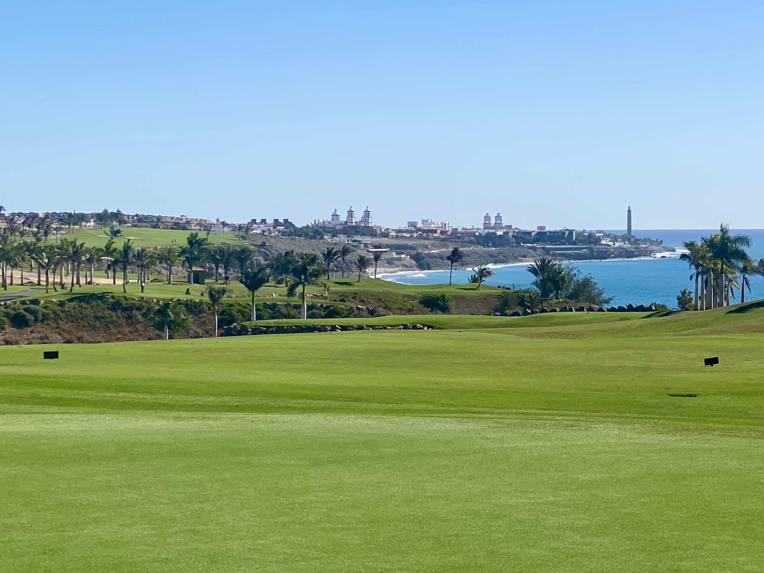 Meloneras Lopesan Golf: fairway with Atlantic views in the south of Gran Canaria