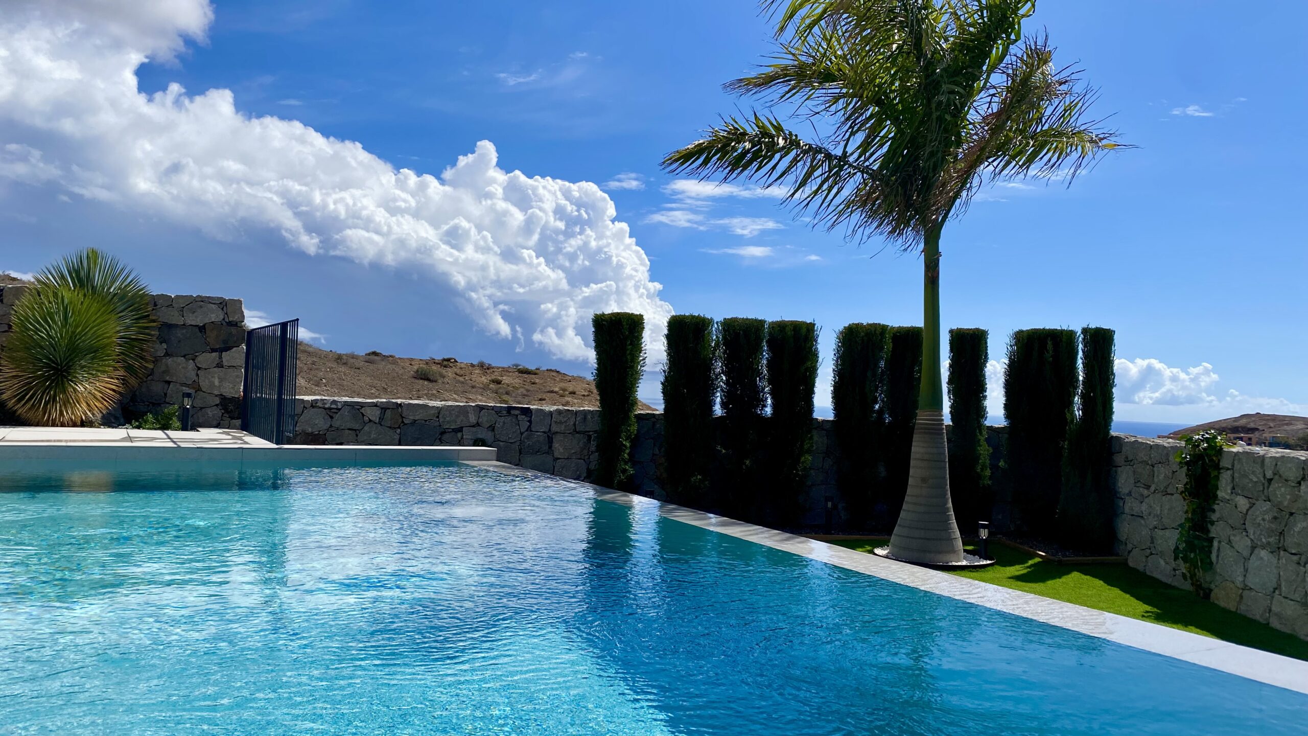 Weite Landschaft im Salobre Golf Resort auf Gran Canaria