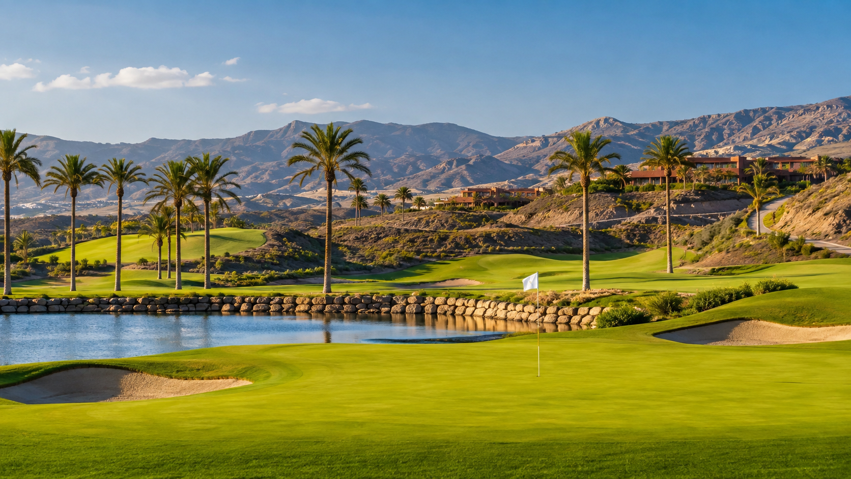 Campo de golf en el sur de Gran Canaria